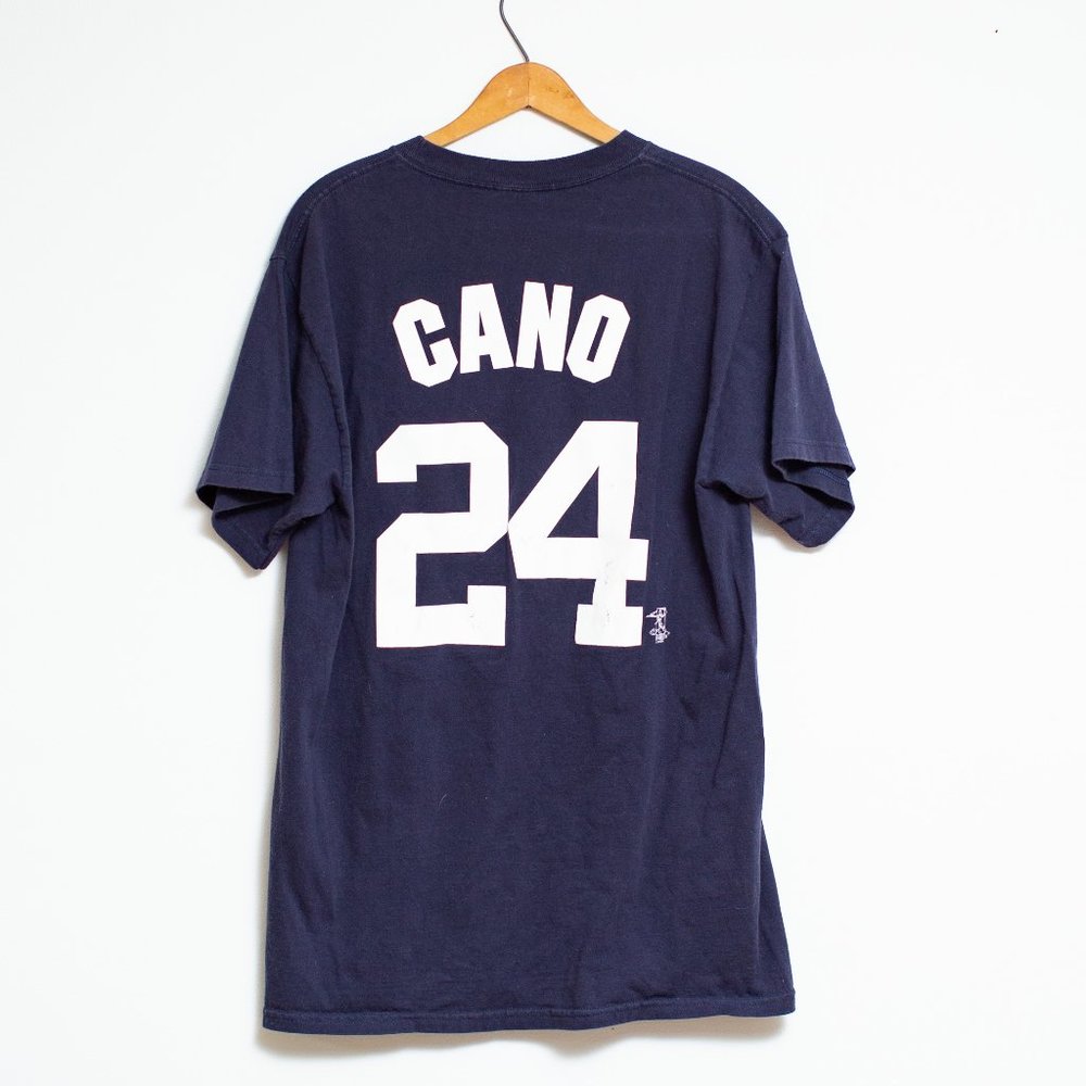 Vintage Y2K Yankees Robinson Cano Majestic T-shirt Size L